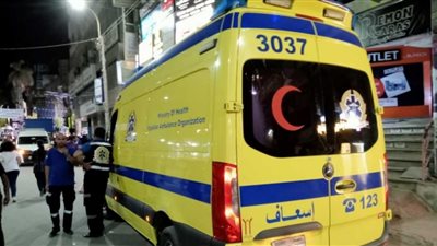 إصابة 11 شخصًا في انقلاب سيارة ربع نقل محملة بالعمالة على طريق التحدي بالبحيرة
