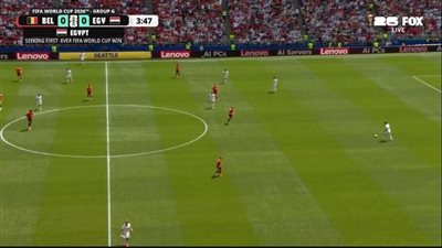 دي بروين يهدد مرمى مصر مبكرًا في افتتاح مشوار المونديال