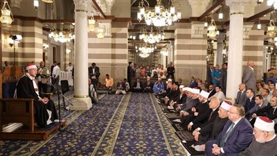 الأوقاف تقيم احتفال الدولة الرسمي بالعام الهجري الجديد بمسجد السيدة زينب