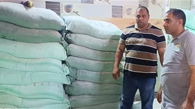ضبط دقيق فاخر ومنظفات مجهولة المصدر خلال حملة تموينية بحوش عيسى