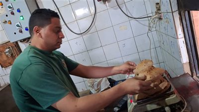 24 محضرًا خلال حملات على المخابز المدعمة بقرى طنطا وقطور والسنطة