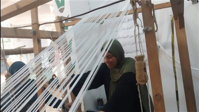 ورشة تدريبية متخصصة في فنون السجاد والمنسوجات بمركز شباب كوم الضبع بنقادة