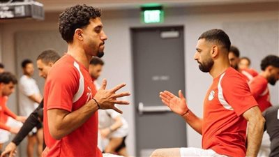 تدريبات استشفائية لمنتخب مصر استعدادًا لمواجهة نيوزيلندا 