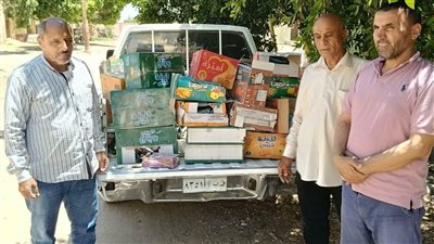 ضبط 852 عبوة سلع غذائية وعصائر منتهية الصلاحية بالفيوم 