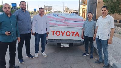 ضبط 700 كيلو نخالة بمصنع أعلاف بدون ترخيص في الفيوم 