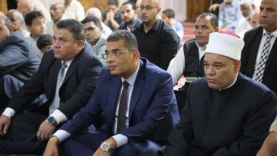 محافظ البحر الأحمر يشهد احتفالية رأس السنة الهجرية بمسجد عبدالمنعم رياض بالغردقة 