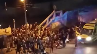 مصرع شاب صدمه قطار أثناء عبوره شريط السكة الحديد في البحيرة