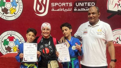 تألق ناشئي البحيرة في بطولة الجمهورية للجودو تحت 12 سنة