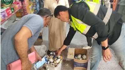 إعدام 230 كجم أغذية فاسدة في الشرقية