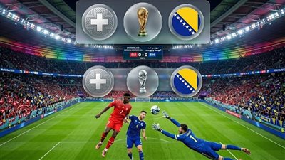  البث المباشر مشاهدة مباراة سويسرا والبوسنة والهرسك يلا شوت HD بدون تقطيع في كأس العالم 