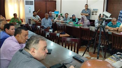 استقبال رؤساء لجان امتحانات الثانوية العامة بالإسماعيلية