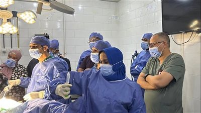 إدخال أحدث التقنيات العلاجية لعلاج الأورام الليفية والتغدد الرحمي بمستشفيات قنا الجامعى 