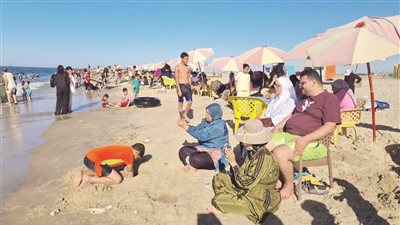 «بلطيم» إقبال جماهيرى واسع واستعدادات مكثفة 