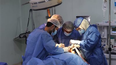 نجاح استئصال ورمين بعظام الفك لمريضين بمستشفى الجمالية بالدقهلية 