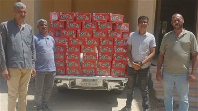 ضبط 2000 عبوة مشروب سكري مجهول المصدر بالفيوم 