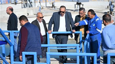 مياه القناة تنتهي من رفع كفاءة محطة القنطرة غرب