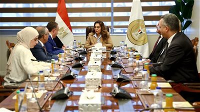 نقيب المهندسين والوكيل والأمين العام يلتقون وزيرة التنمية المحلية
