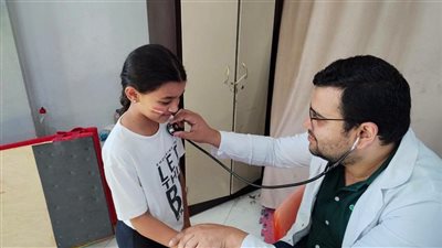 كشف طبي للاعبي المشروع القومي للموهبة الحركية بدمنهور