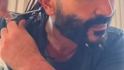 أحمد سعد يحلق شعره وذقته يؤكد: عايز أعيش في سلام 