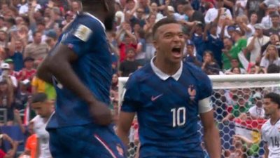 مبابي يواصل التألق ويمنح فرنسا التقدم أمام العراق في كأس العالم 2026