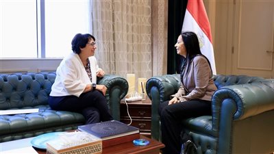 وزيرة التضامن تبحث تعزيز التعاون مع مؤسسة مدارس البكالوريا الدولية وتُشيد بمستواها التعليمي