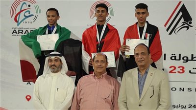 87 ميدالية لمصر في البطولة العربية لألعاب القوى