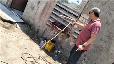 ضبط مصنع أكسجين متهم بسرقة مياه الشرب لري الأراضي الزراعية بالبحيرة