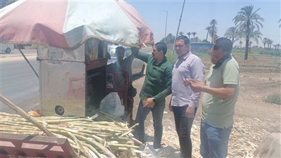 الفيوم.. «عصارات القصب» سموم باردة