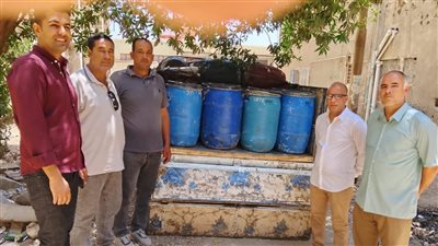 ضبط طن طحينة مجهولة المصدر قبل بيعها بالفيوم 