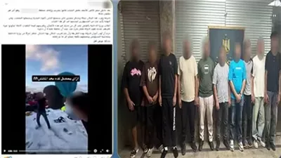 القبض على 10 أشخاص متهمين بتخريب المنطقة الترفيهية بالعاصمة الجديدة 