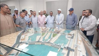 محافظ أسيوط يستقبل وزير الري لتفقد اللمسات النهائية بقناطر ديروط الجديدة