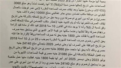 استغاثة أب من الإسكندرية.. يطالب بعودة مساعدات نجليه من ذوي الهمم