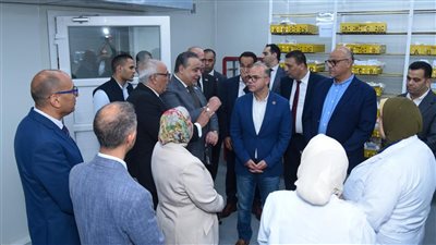 وزير الاستثمار ومحافظ الإسكندرية يبحثان مع قيادات الهيئة العامة للتحكيم واختبارات القطن