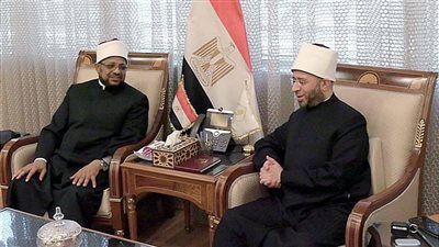 وزير الأوقاف يستقبل أمين عام مجمع البحوث الإسلامية