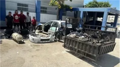 وزارة الداخلية تضبط المتورطين في سرقة أجزاء من سيارة مسن ببورسعيد