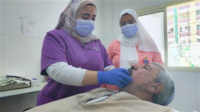 قافلة «حياة كريمة» تعالج 1622 مريضًا بالحسينية