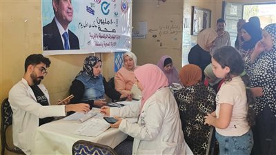  تقديم الخدمة الطبية لـ 1642 مواطن بالسنطة 