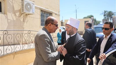 محافظ المنيا يستقبل وزير الأوقاف لبحث سبل تطوير منطقة البهنسا
