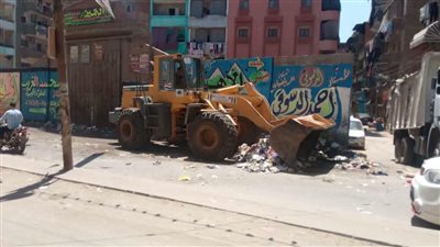 رفع ٣١٠ أطنان مخلفات خلال يوم واحد بالمحلة الكبرى