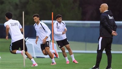 منتخب مصر يخوض تدريباته استعدادًا لمواجهة أستراليا بدور الـ32 لكأس العالم 