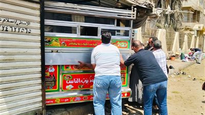  حملة لرفع الإشغالات بشوارع مدينة ميت غمر 