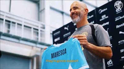 رسميًا.. ماريسكا مديراً فنياً لمانشستر سيتي خلفًا لجوارديولا