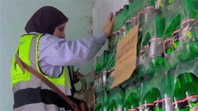 ضبط 2392 عبوة مشروبات طاقة مخالفة بالشرقية