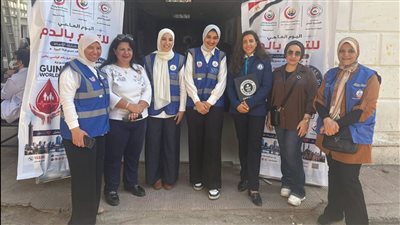 صحة القاهرة تشارك في الحملة القومية للتبرع بالدم من خلال ٢٨ حملة 