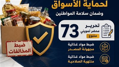 حملات تموينية مكثفة بمراكز محافظة البحيرة