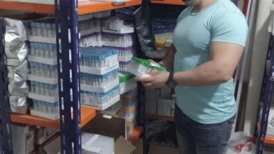 الغربية: ضبط أكثر من 23 ألف عبوة مستلزمات طبية منتهية الصلاحية