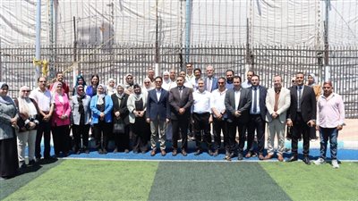 محافظ القليوبية ورئيس جامعة بنها يفتتحان القافلة التنموية الشاملة بقرية طحلة