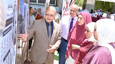 معرض صور يجسد إنجازات الجمهورية الجديدة في احتفالات جامعة سوهاج بثورة 30 يونيو