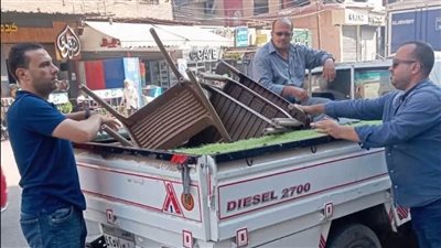 لإعادة الانضباط للشوارع .. استمرار حملات إزالة الإشغالات والتعديات بالشرقية 
