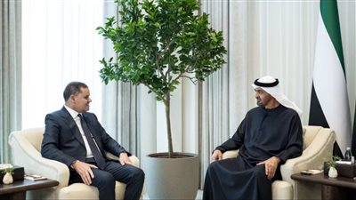 الرئيس الإماراتي يبحث مع الدبيبة العلاقات الثنائية بين البلدين
